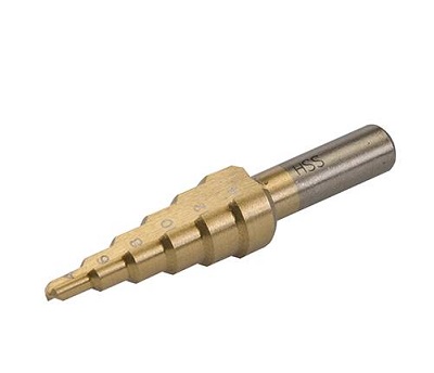 SILVERLINE Titanium plated Step Drill